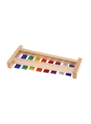 8-Note Pine Xylophone, Multicolour, Ages 3+