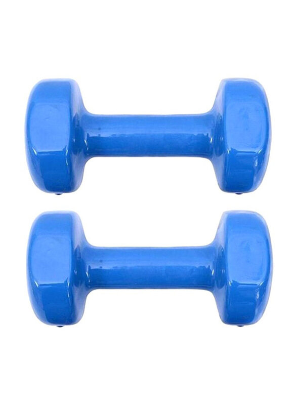 

Generic Fitness Dumbbells Set, 2 x 5 KG, Blue