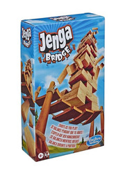 Hasbro Wooden Jenga Bridge Stacking Blocks Game, H00020651, Ages 8+