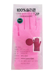 iNew Magic Silicone Gloves with Wash Scrubber, 1 Pair