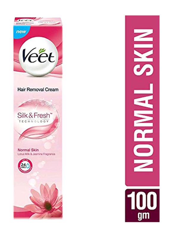 Veet Silk & Fresh Technology Hair Removal Cream, 100gm