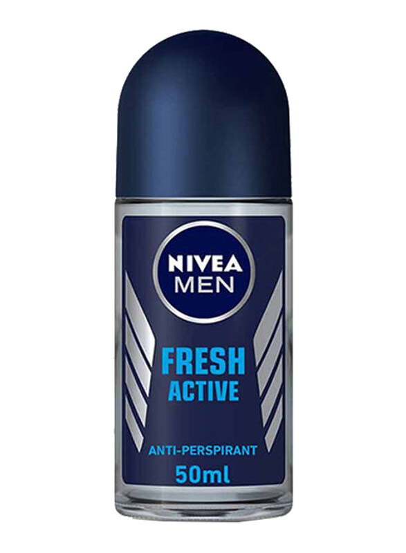 

Nivea Men Fresh Active Anti-Perspirant Fresh Scent Roll-On Deodorant for Men, 50ml