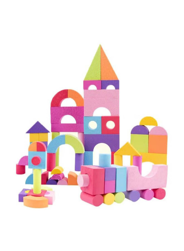 Gobuy Foam Building Block Set, 50 Pieces, Ages 3+