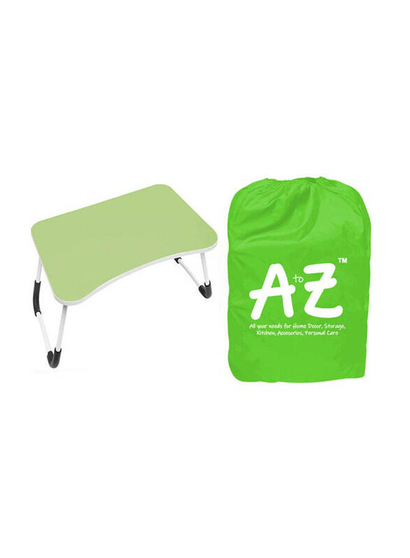 

Generic A to Z Foldable Laptop Table, Green/White/Black