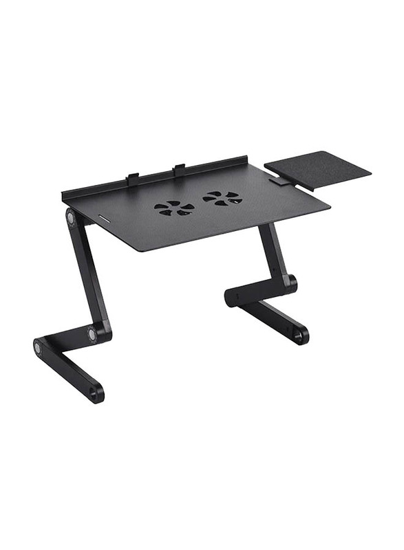 Foldable Laptop Table Stand, Black