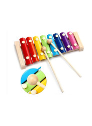 Wooden Brackets Piano Infant Toy, Ages 3+, Multicolour