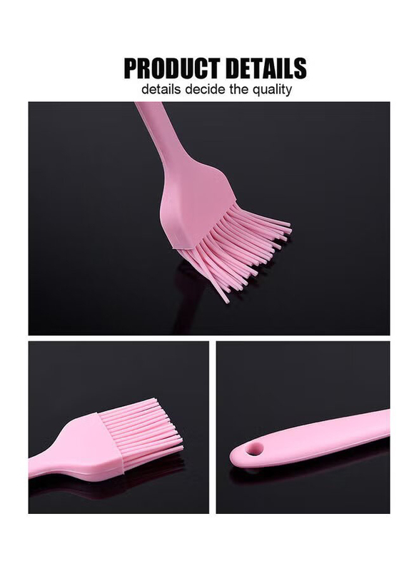 Multipurpose Silicone Oil Brush, Pink