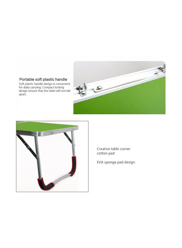 Portable Folding Laptop Table, Green