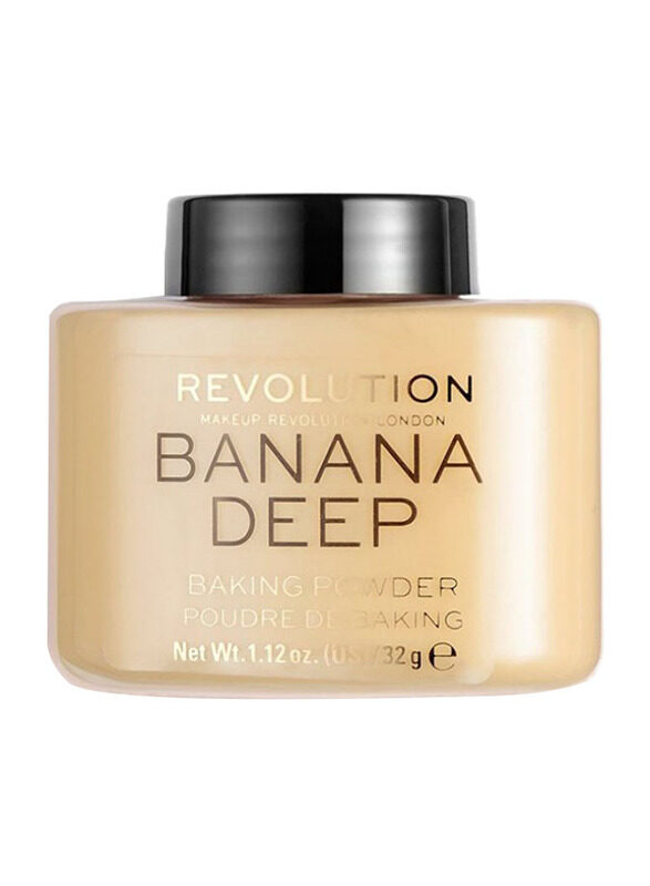 

Makeup Revolution Loose Baking Powder, 32g, Banana, Beige