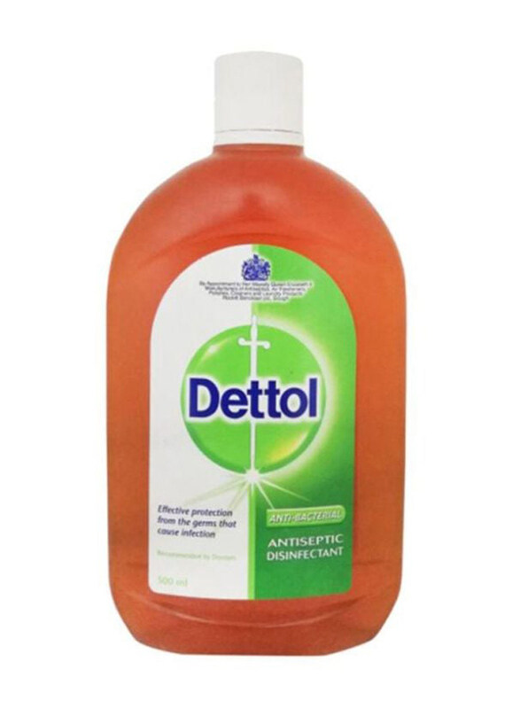 

Dettol Anti-Bacterial Antiseptic Disinfectant Liquid, 500ml