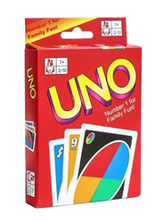 Uno Family Fun Card Game, Red