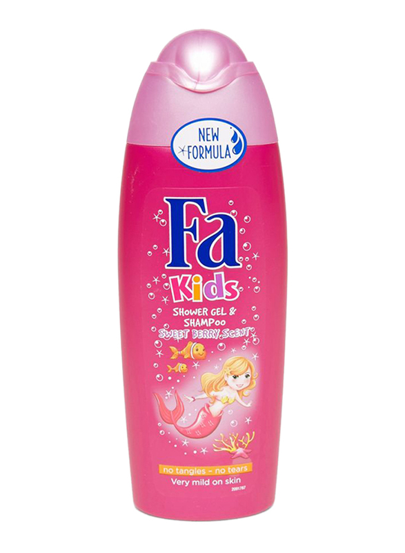 Fa 250ml Mermaid Shower Gel & Shampoo for Girls