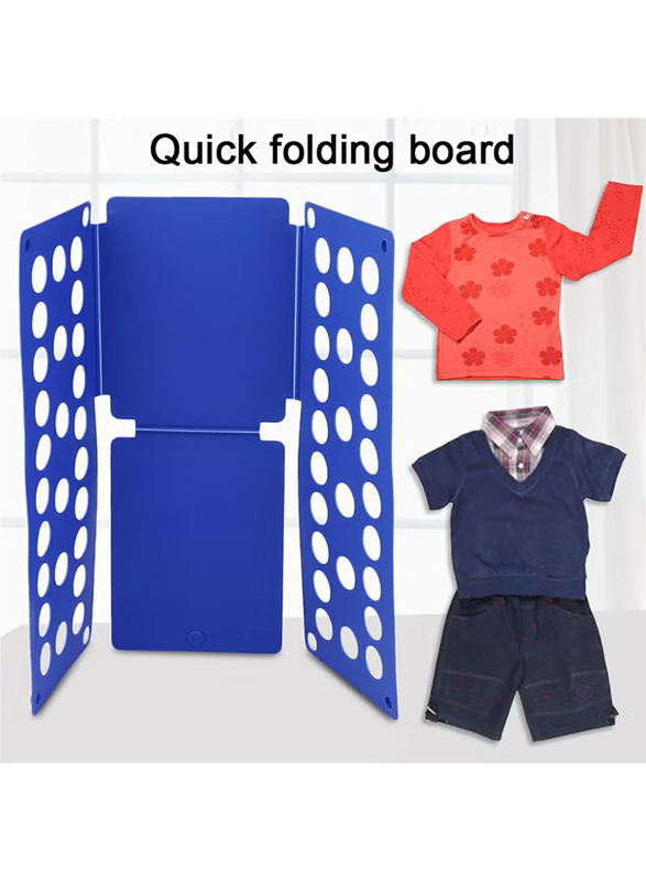 Vander Life Fast Speed Clothes T-Shirt Fold Board, Blue