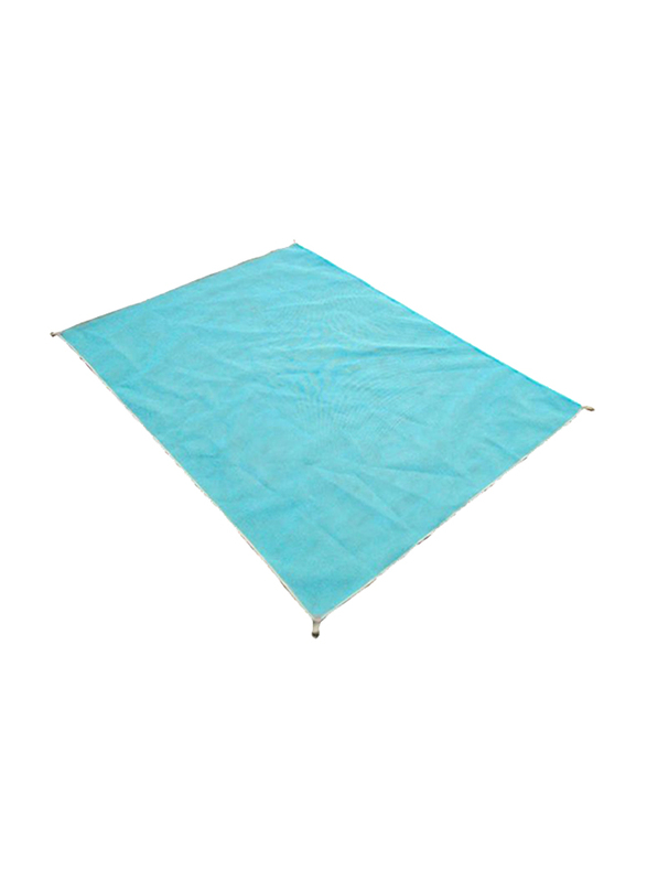 Double Layer Beach Mat, Blue