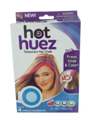 Hot Huez Temporary Hair Color Chalk, 10cm, 1564566W, Multicolour