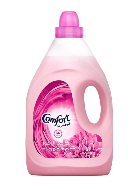 

Comfort Flora Soft Fabric Softener, 4 Liters