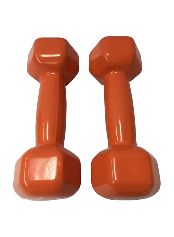 

Generic Pair Of Fitness Dumbbell, 2 x 2 KG, Orange