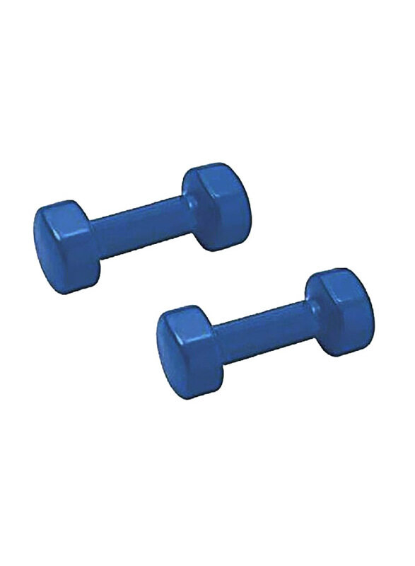 

Generic Dumbbells Set, 2 x 4 KG, B07NF45SLF, Dark Blue