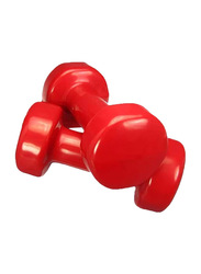 Exercise Dumbells, 2 x 3 KG, Red