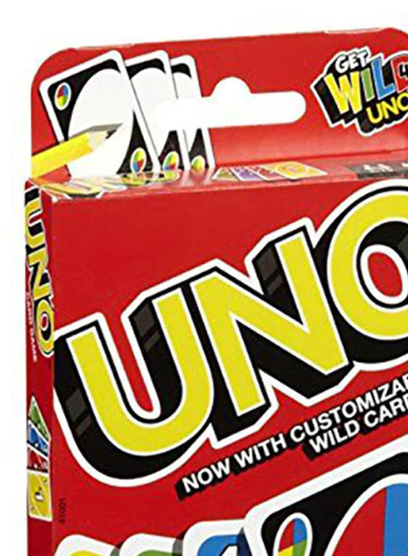 Uno 108-Piece Mattel Card Game, Multicolour