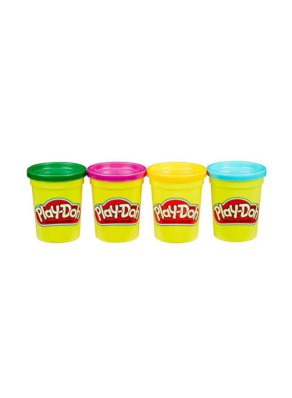 Play-Doh Classic Colours Tubs, 4 Pieces, Ages 3+