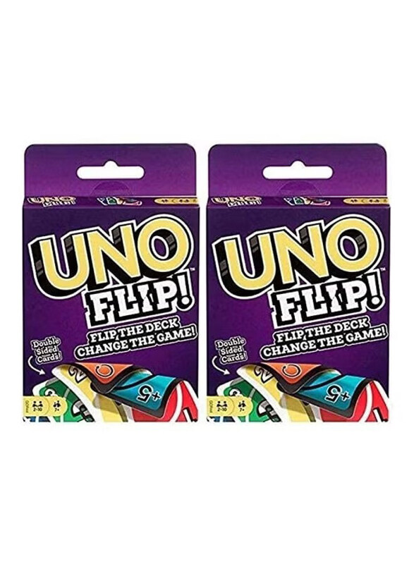 

Uno 2-Piece Flip Card Game, Ages 3+