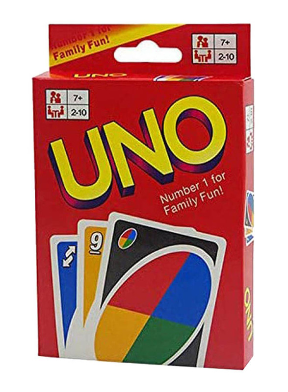 

Generic 108-Piece Uno Card Game, Ages 7+, Multicolour