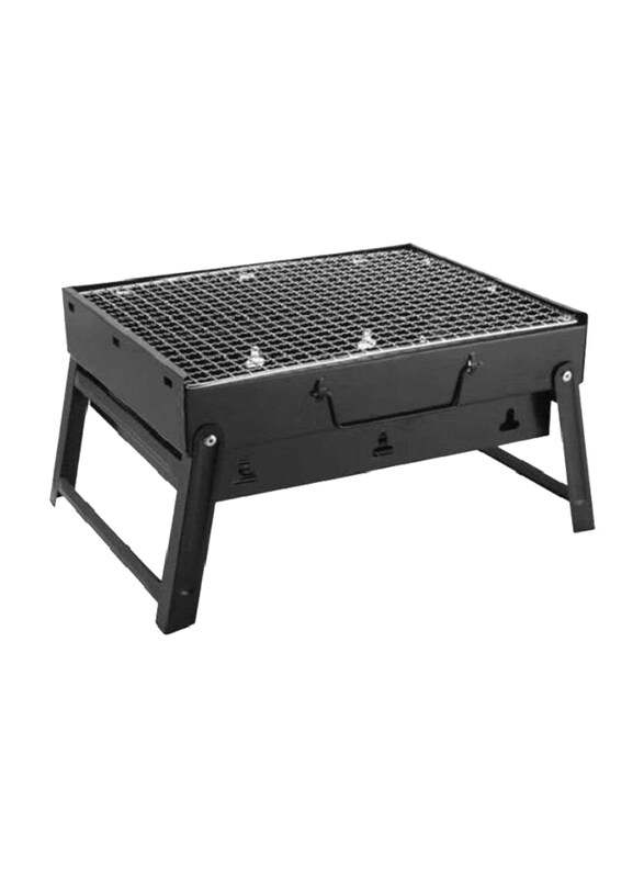 

Vichens Portable BBQ Charcoal Grill, Black