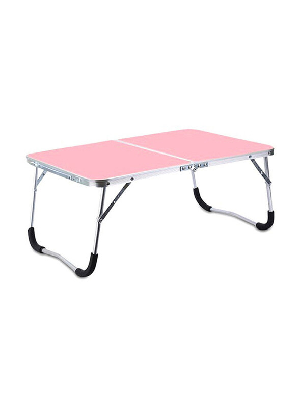 Portable Folding Laptop Table, Pink