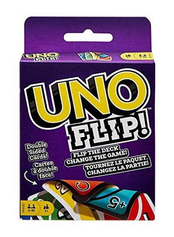 

Mattel Uno Original Flip Card Games, Ages 7+, Multicolour