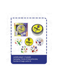 Wisdom Fun Dobble Card Game, Ages 6+, 9.5 x 9.5 x 4.5cm, Multicolour