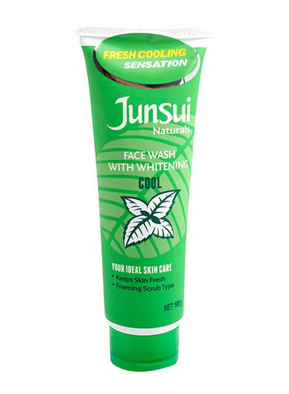 Junsui Natural Whitening Cool Face Wash, 100g