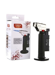 Torch Charcoal Starter Torch Lighter, Black/Silver