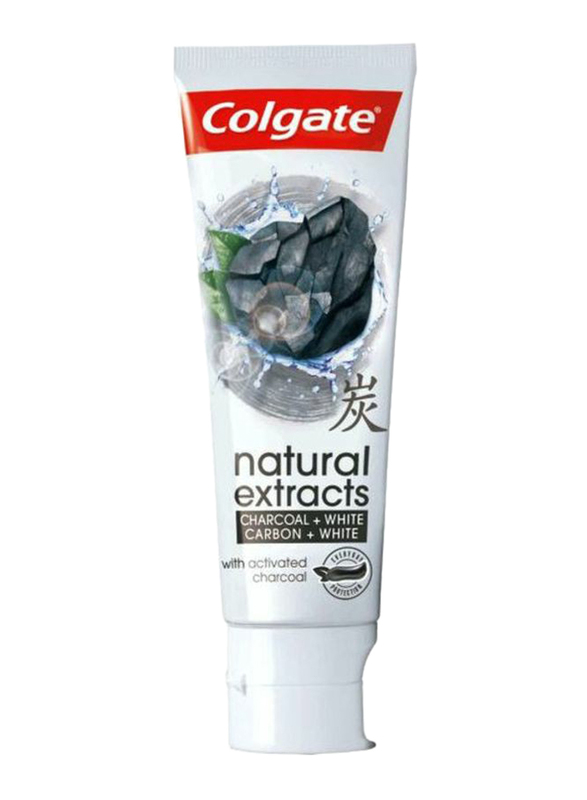 Colgate Natural Extracts Activated Charcoal Toothpaste, 75ml