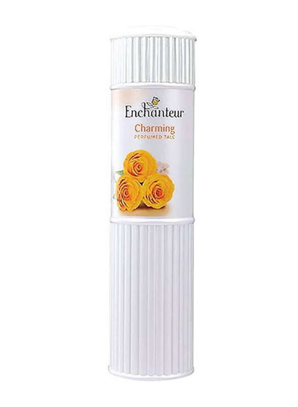 Enchanteur Charming Perfumed Talc Powder, 250g, White