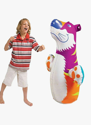 Intex Tiger Inflatable Punching Bop Bag with Sand, Ages 3+