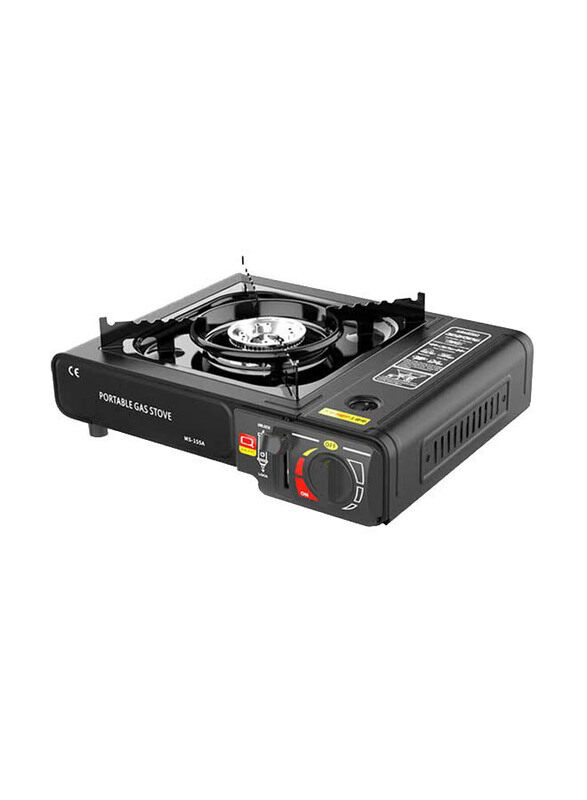 

Generic One Size Portable Outdoor Field Cassette Stove, Black