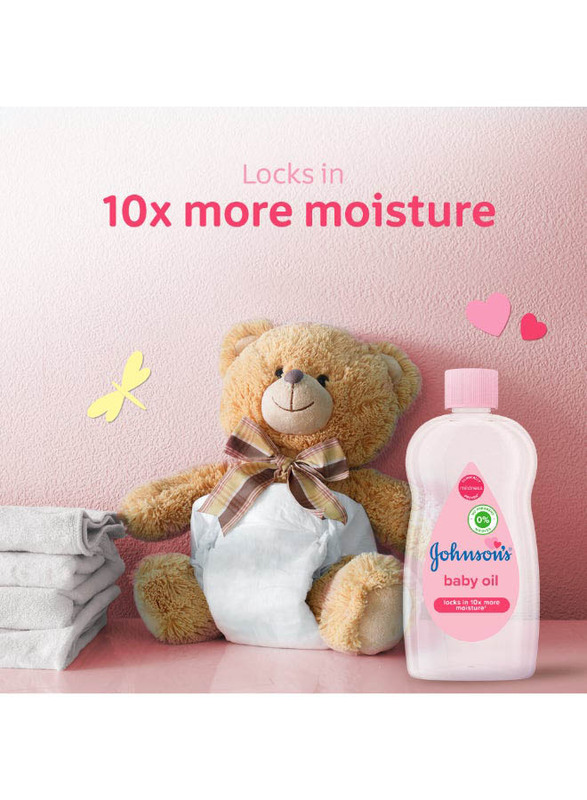 Johnson's 200ml Baby Oil, Clear