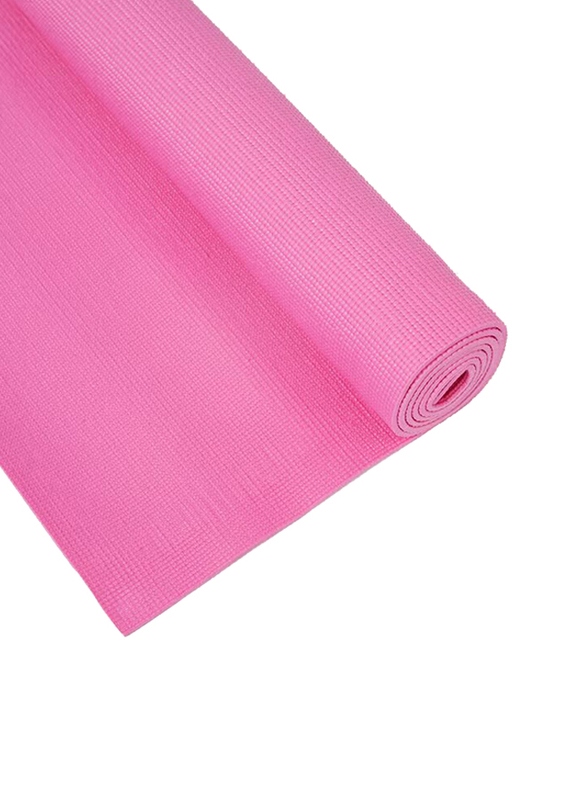 PVC Yoga Mat, 61cm, Pink