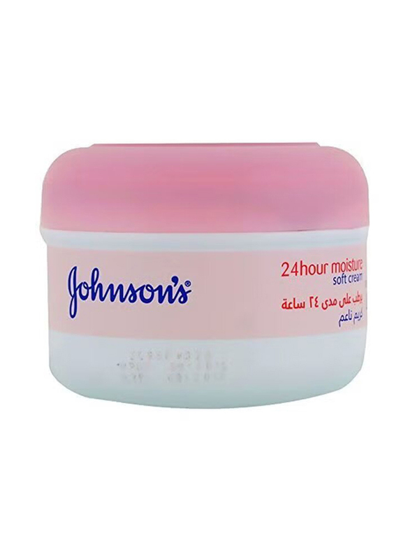 Johnson's 24 Hour Moisture Soft Cream, 200ml