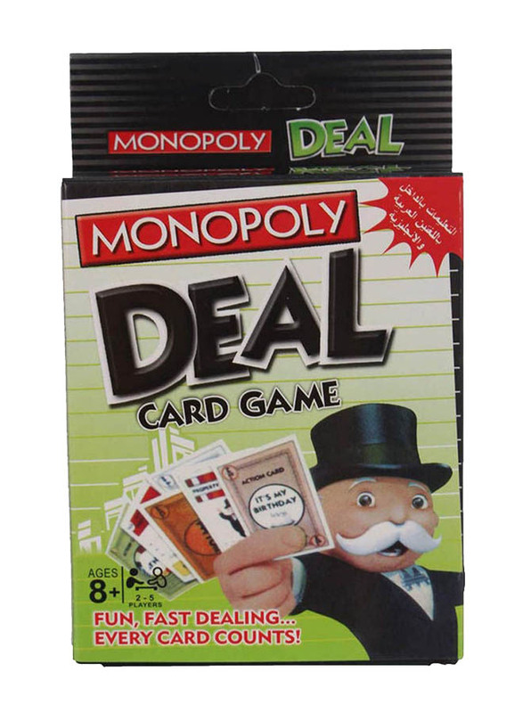 

Generic Monopoly Deal Card Game, Ages 5+