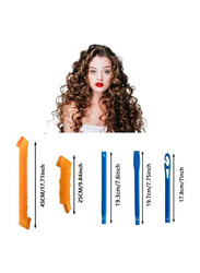 XiuWoo Heatless Spiral Hair Curler Set, 40 Pieces