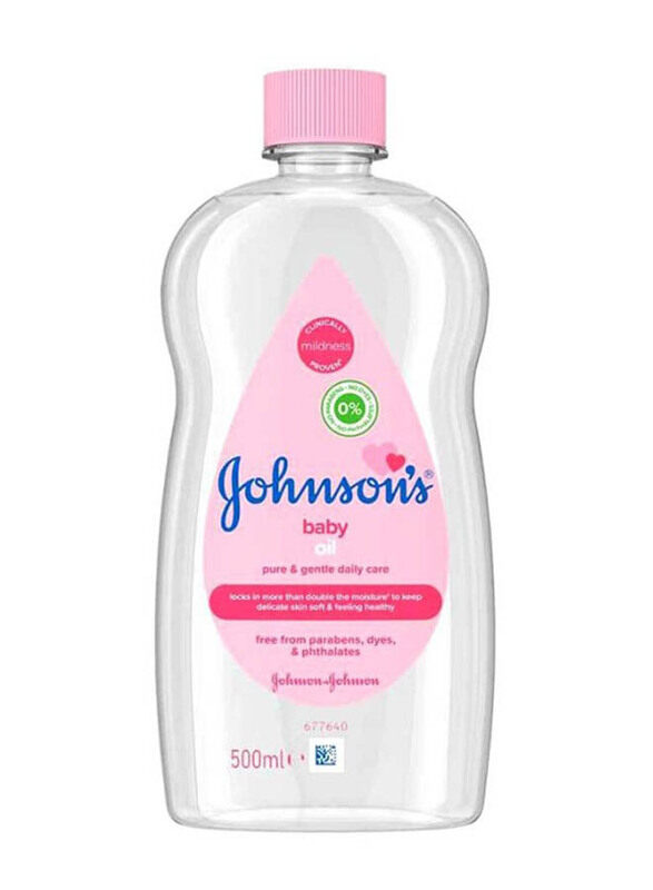 

Johnson's 500ml Baby Oil, Clear