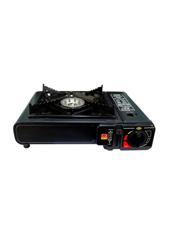 

Maagen 65cm Portable Butane/LPG Gas Stove with Carry Case, Black