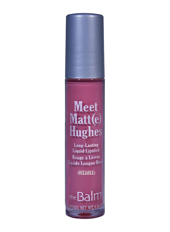 The Balm Meet Matt(e) Hughes Liquid Lipstick Set,  6 Pieces x 7.2ml,  Multicolor