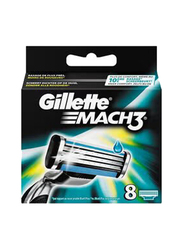 Gillette Mach3 Razor Blades X8, 34399, Set