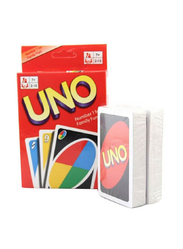 

Uno Family Fun Card Game, Ages 7+