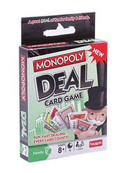 Funskool Monopoly Card Games, Ages 8+, 22 x 39cm, Multicolour