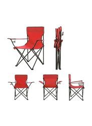 Y&D Foldable Camping Chair, Red