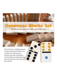 Dominoes Blocks Set, 28 Pieces, Ages 2+